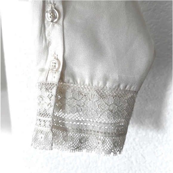 VINTAGE 1950s {lace} blouse - Picture 4 of 7